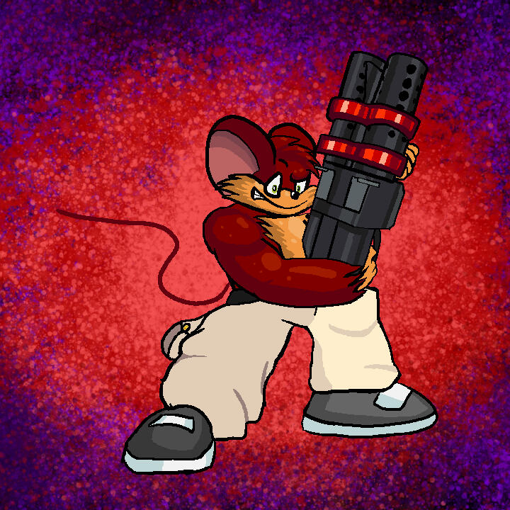 Crimson the Mouse